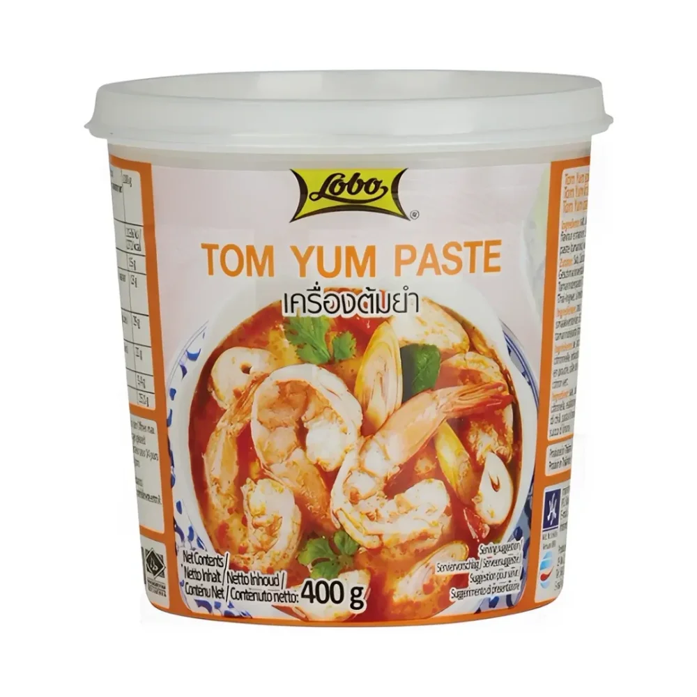 Lobo pasta na polévku Tom Yum