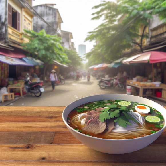 Obrázek polevky Pho