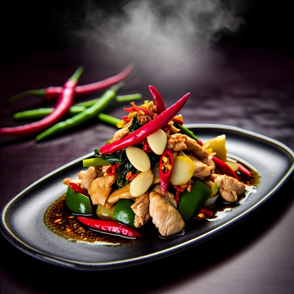 Obrázek  jídla stir-fry 