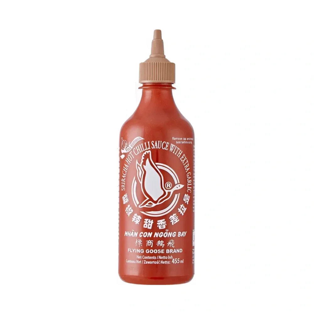 Flying Goose Chilli omáčka Sriracha s extra česnekem 455 ml