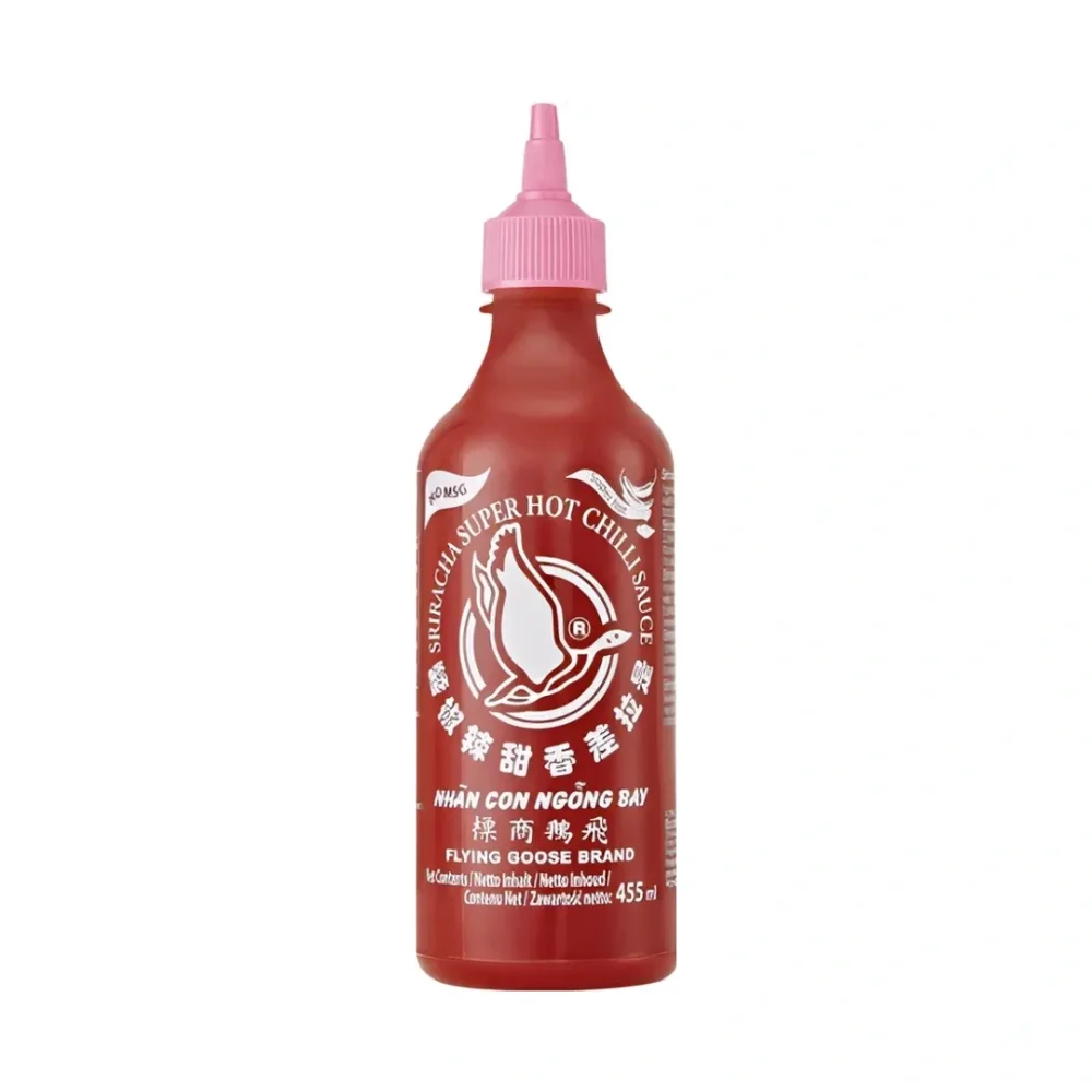 Flying Goose Sriracha Chili Sauce extra scharf ohne MSG 455 ml