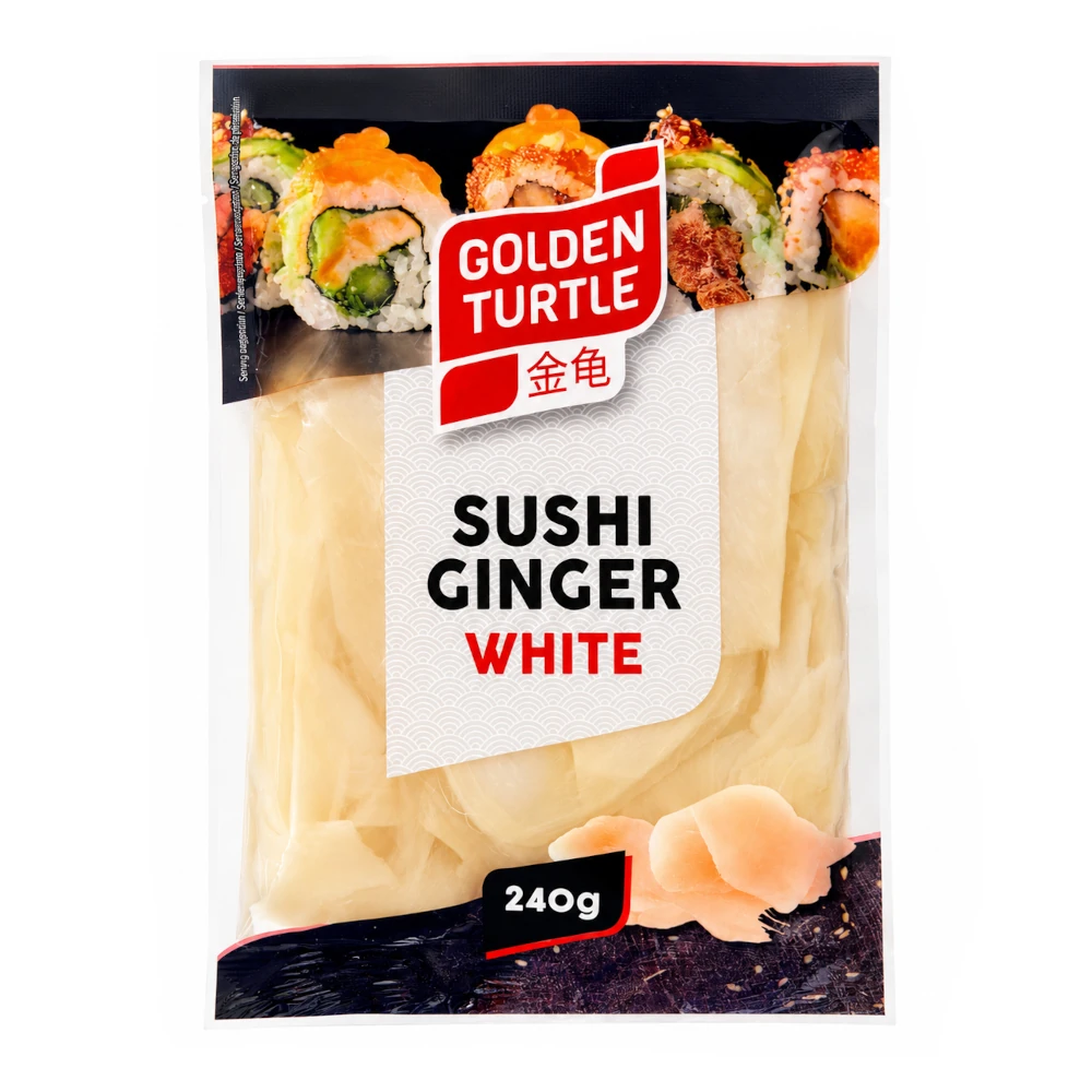 Golden Turtle Chef Nakládaný zázvor bílý 240 g
