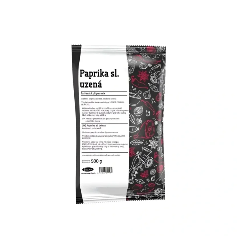 Drana Paprika Sladká Uzená 500 g Drana Paprika Sladká Uzená 500 g