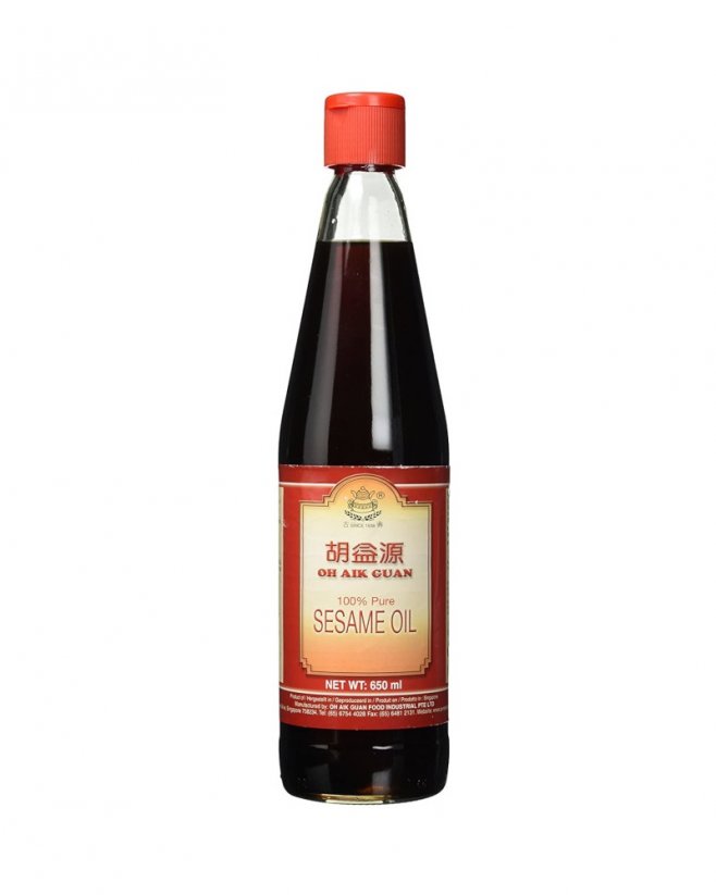 Oh Aik Guan Sezamový olej 650 ml