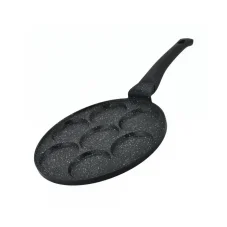 Herzberg Marmorierte Pfanne für 7 Pfannkuchen 26 cm