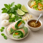 Sommerrollen, asiatische Salate und kalte Nudelschüsseln: wie sie funktionieren und wie man sie zu Hause zusammenstellt Sommerrollen, asiatische Salate und kalte Nudelschüsseln: wie sie funktionieren und wie man sie zu Hause zusammenstellt