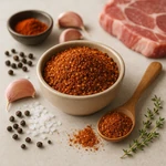 Seasoning Roast Pork Neck (Pork Collar)