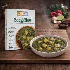 Ashoka Instant Saag Aloo 280 g Ashoka Instant Saag Aloo 280 g