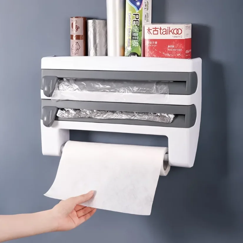 Herzberg Wandmontierter Papierhandtuch- und Folienspender