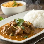 Rendang Curry (indonesisches Rindfleisch) – langsam geschmort, würzig & cremig Rendang Curry (indonesisches Rindfleisch) – langsam geschmort, würzig & cremig