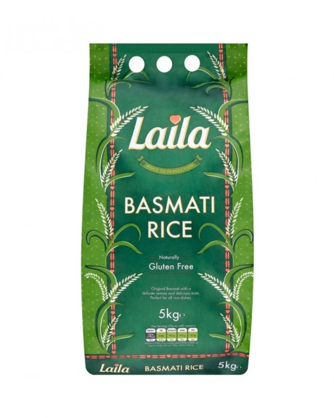 Laila Basmati rýže 5 kg