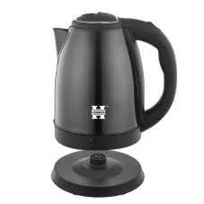 Herzberg Nerezová kanvica 1,8 l 1500 W - čierna