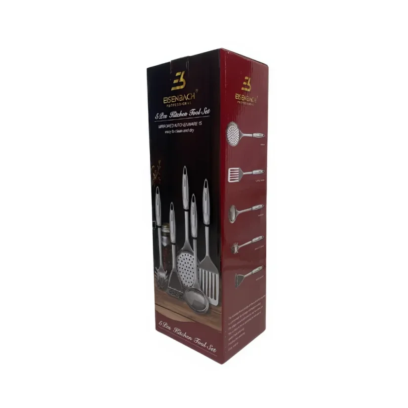 Eisenbach 5 piece stainless steel kitchen tool set