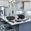 Herzberg 7-piece set of marble-coated dishes