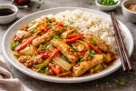 Schnelle „China-Pfanne“ mit Hähnchen und Gemüse – bistroartig in 25 Minuten