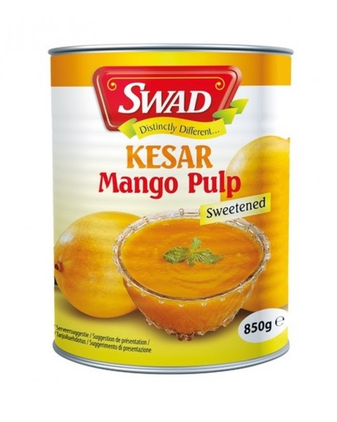 Swad Mango-Püree Kesar gesüßt 850 g