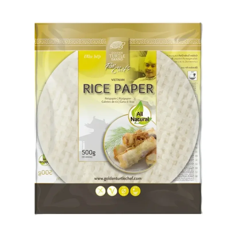 Golden Turtle Chef Rundes Reispapier 500 g