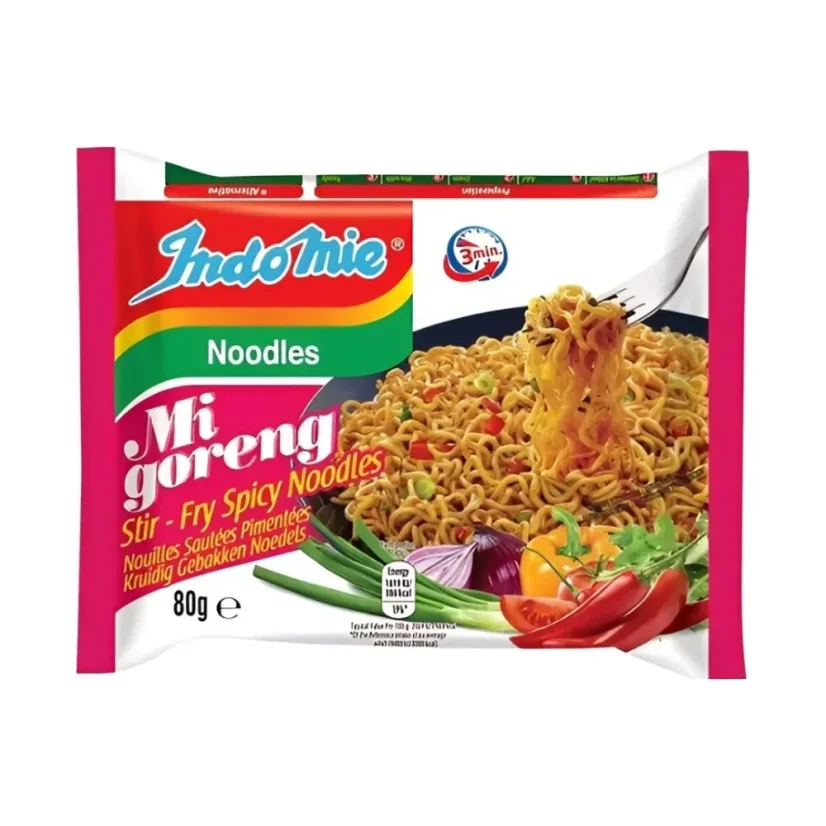 IndoMie Instant Fried Noodles Mi Goreng spicy 80 g IndoMie Instant Fried Noodles Mi Goreng spicy 80 g