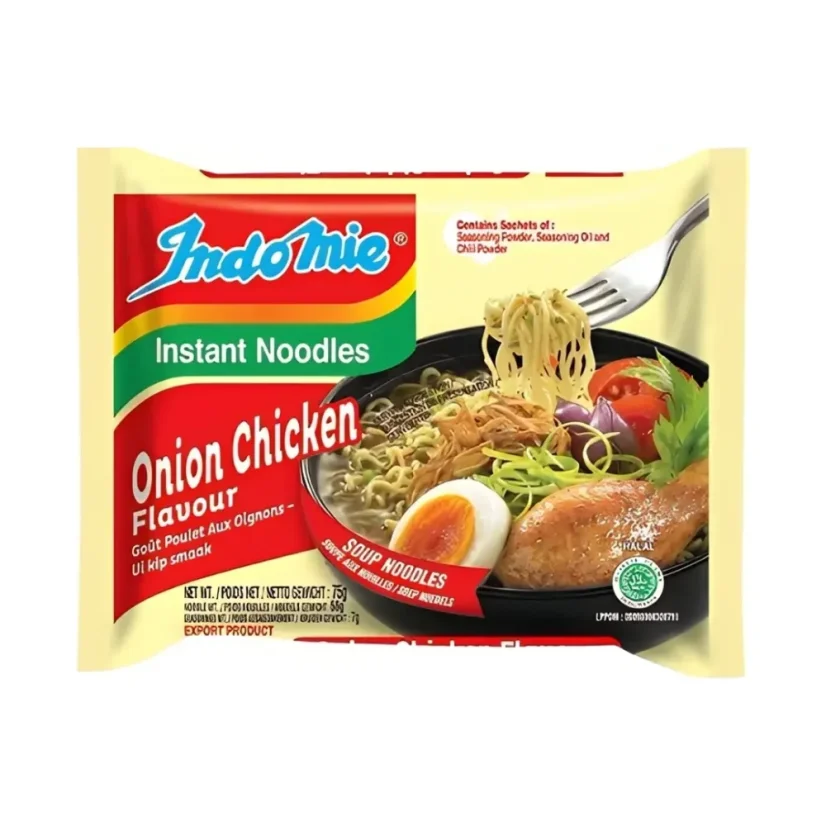 IndoMie Instant Chicken Noodles with Onion 75 g