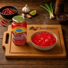 Monika Rot Kokosgel Nata de Coco 340 g
