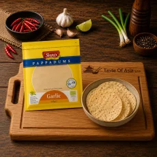 Swad Indisches Brot Papadum Knoblauch 200g