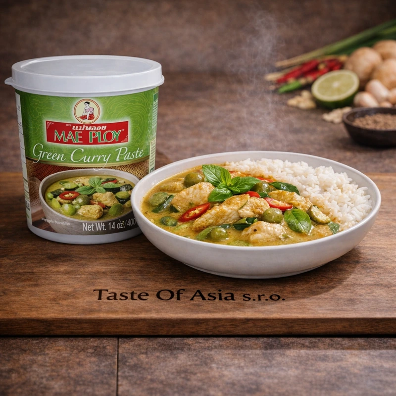 Mae Ploy Green curry paste 400 g