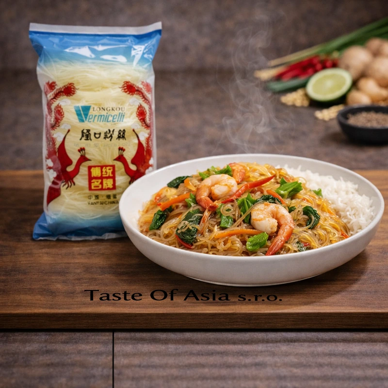 Nan Fen Zhuang Sklenené rezance naporciované 500 g