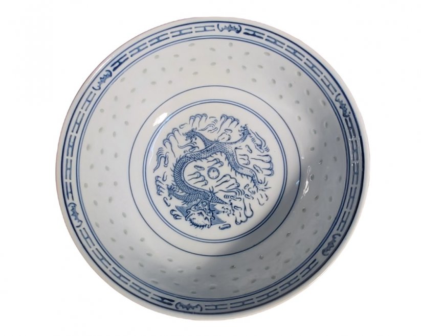 Rice porcelain bowl 22.5 cm