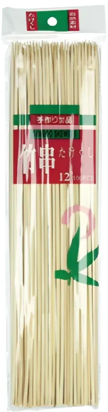 Non Food Bamboo skewers 30,5 cm 100 pcs