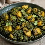 Recept na Saag Aloo
