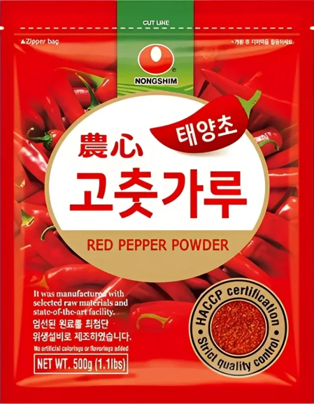 Nongshim Hrubě mletá Paprika Gochugaru na Kimchi 500 g