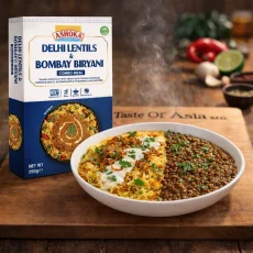 Ashoka Delhi Čočka s Bombay Biryani 250 g Ashoka Delhi Čočka s Bombay Biryani 250 g