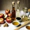 Apple cider vinegar and distilled vinegar