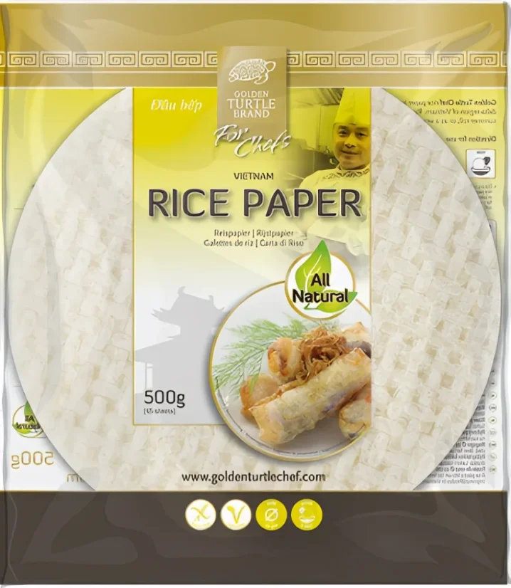 Golden Turtle Chef Ryžový papier guľatý 500 g