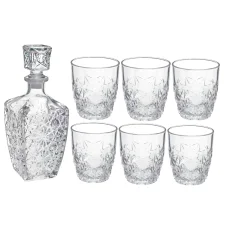 Bormioli Rocco 7 dielny Whiskey set Dedalo Bormioli Rocco 7 dielny Whiskey set Dedalo