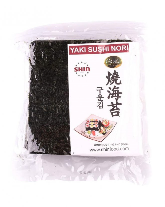 Shin Yaki Nori seaweed for sushi 230 g