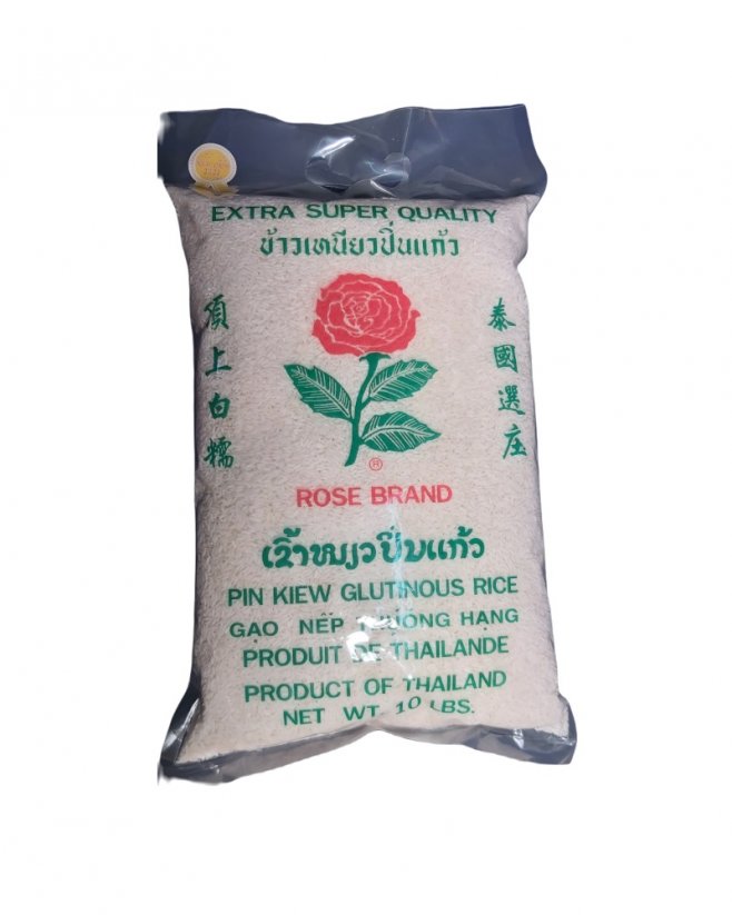 Lepkavá ryža Rose brand 4,5 kg