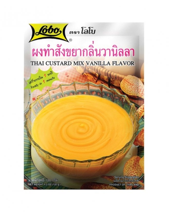 Lobo Thai-Custard mit Vanillegeschmack 120 g