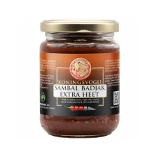 Koningsvogel Chilli pasta Sambal Badjak extra pálivá 280 g Koningsvogel Chilli pasta Sambal Badjak extra pálivá 280 g