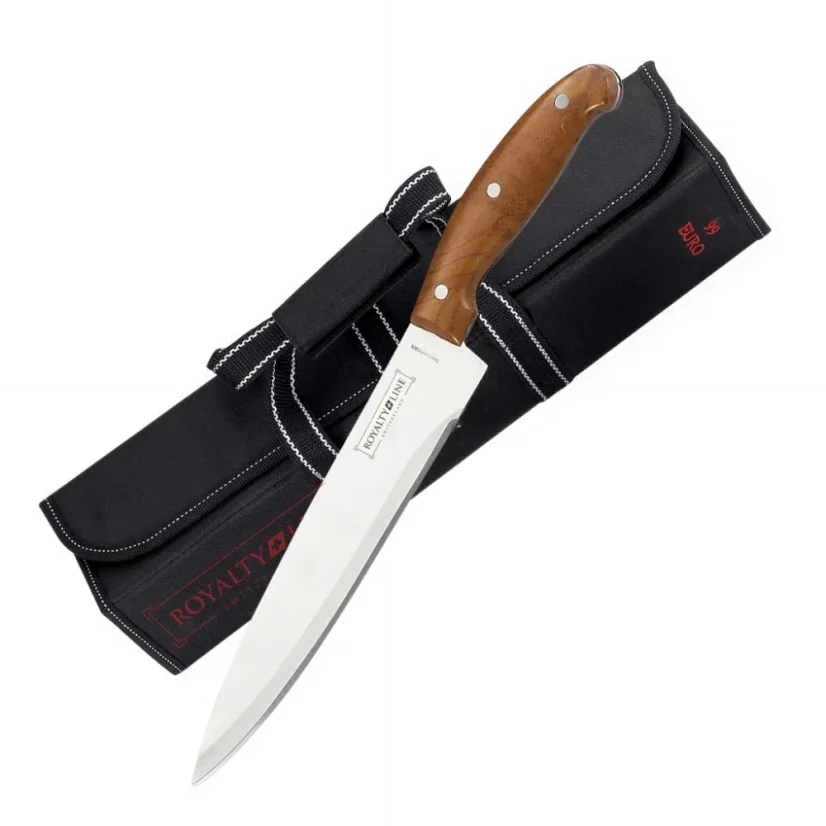 Royalty Line Knife set with Oxford cloth sheath (9 pieces)