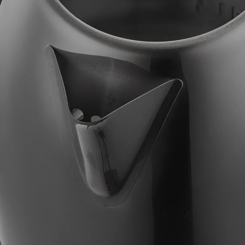 Herzberg Edelstahl-Wasserkocher 1,8L 1500W - Schwarz