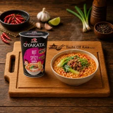 Oyakata Instant-Nudeln „Hot & Spicy Ramen“ im Tantanmen-Stil, 63 g