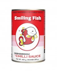 Smiling Fish Smažené Makrely v Chilli omáčce 425 g