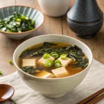 Miso-Suppe selber machen: schnelles Rezept mit Dashi, Tofu & Wakame
