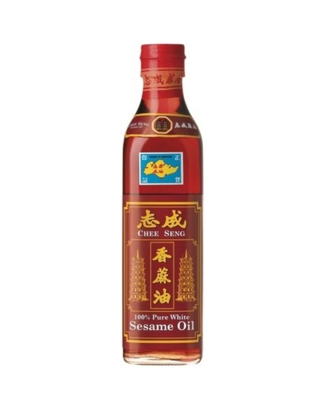 Chee Seng Sezamový olej bílý 375 ml