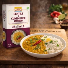 Ashoka Lentils with cumin rice 250 g Ashoka Lentils with cumin rice 250 g