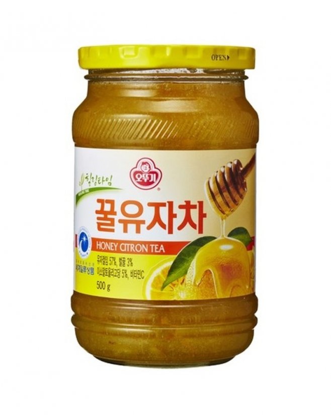 Ottogi Citrus tea Yuzu with honey 500 g