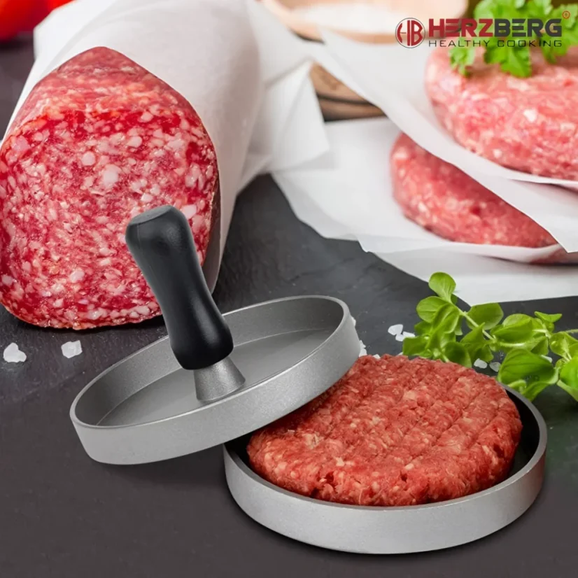 Herzberg Press for grilling hamburgers