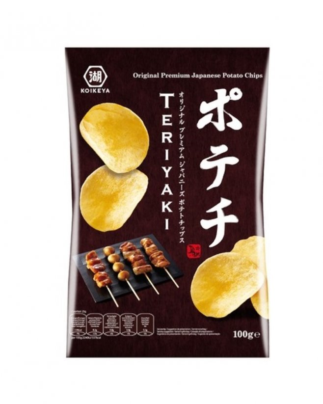 Koikeya Bramborové Chipsy Teriyaki 100 g