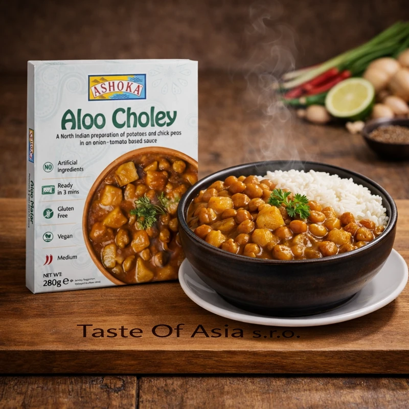 Ashoka Instantní Aloo Choley 280 g